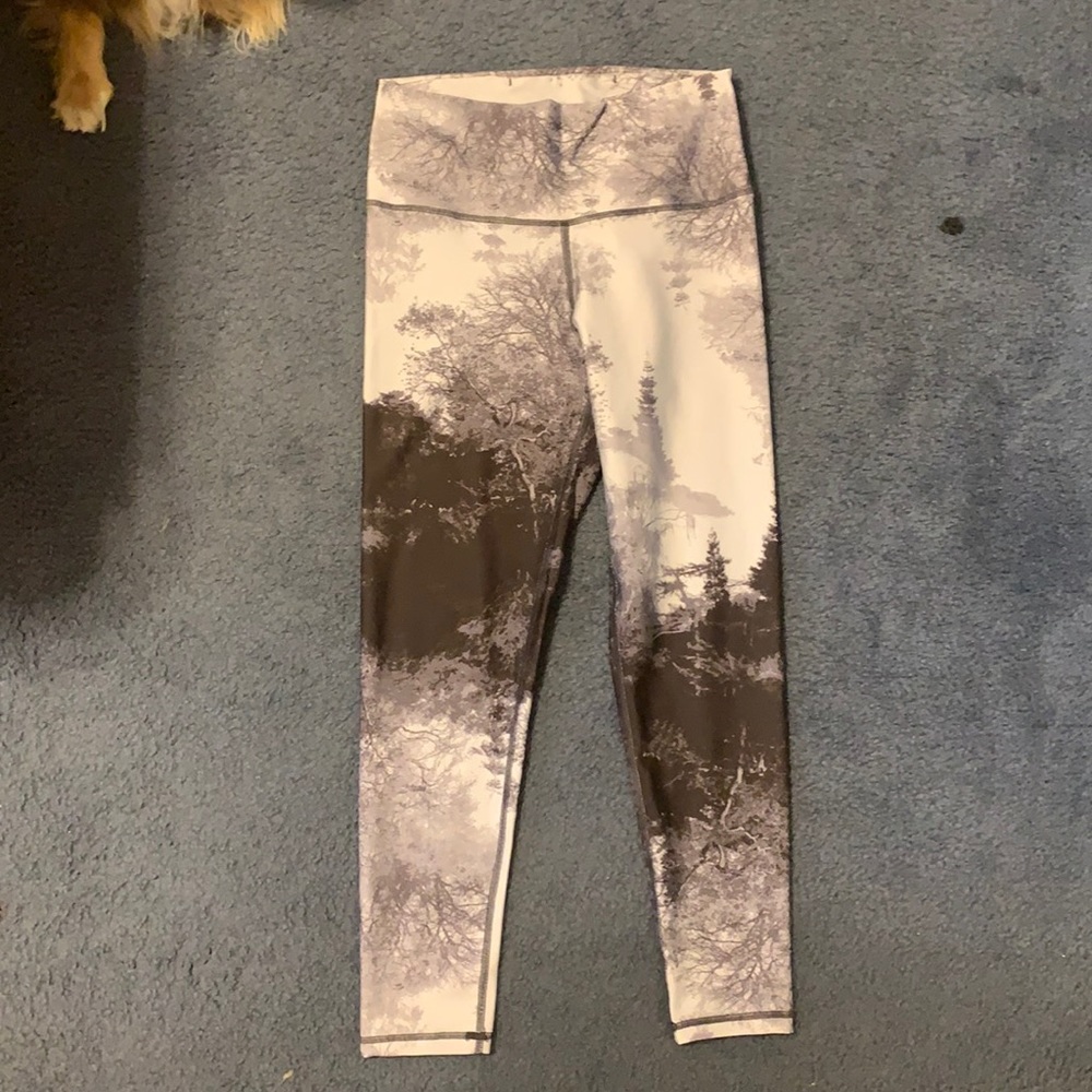 Forest Print Aerie Leggings